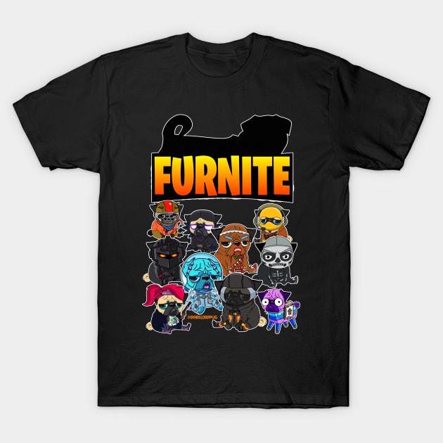 Furnite T-Shirt by darklordpug